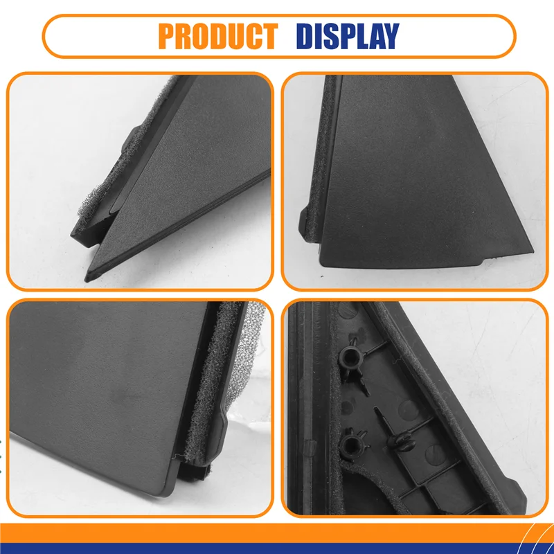 AASS-車左右リアドアデルタ成形ヒュンダイ I30 セダン 2008-2011 83830-2L000 83840-2L000 交換部品