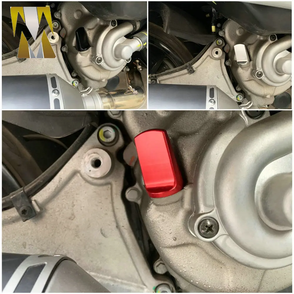 GTS مقياس دراجة نارية CNC الألومنيوم النفط استنزاف غطاء برغي غطاء التوصيل ل GTS 250 300 HPE 2019 2020 2021 اكسسوارات