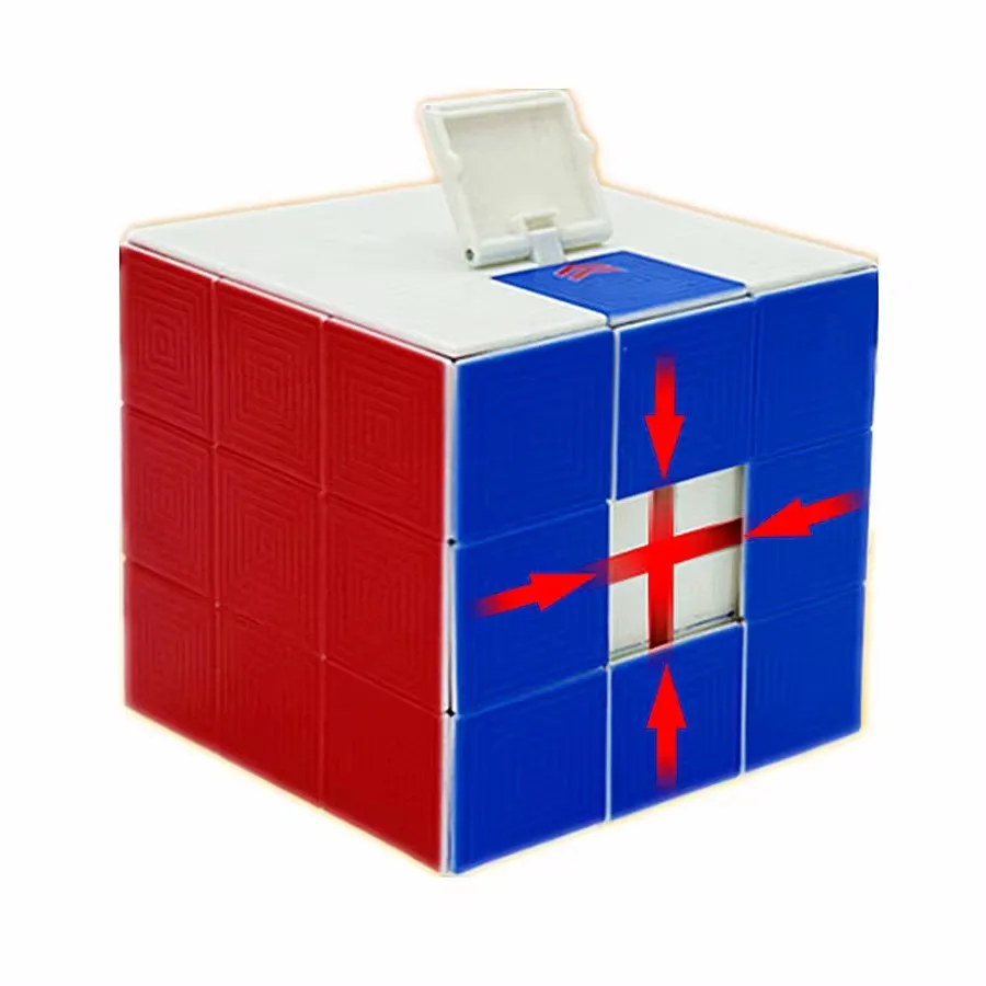 MagicRongdao 3Dデジタルキューブパズル,幼児教育,スライド追跡,楽しいおもちゃ