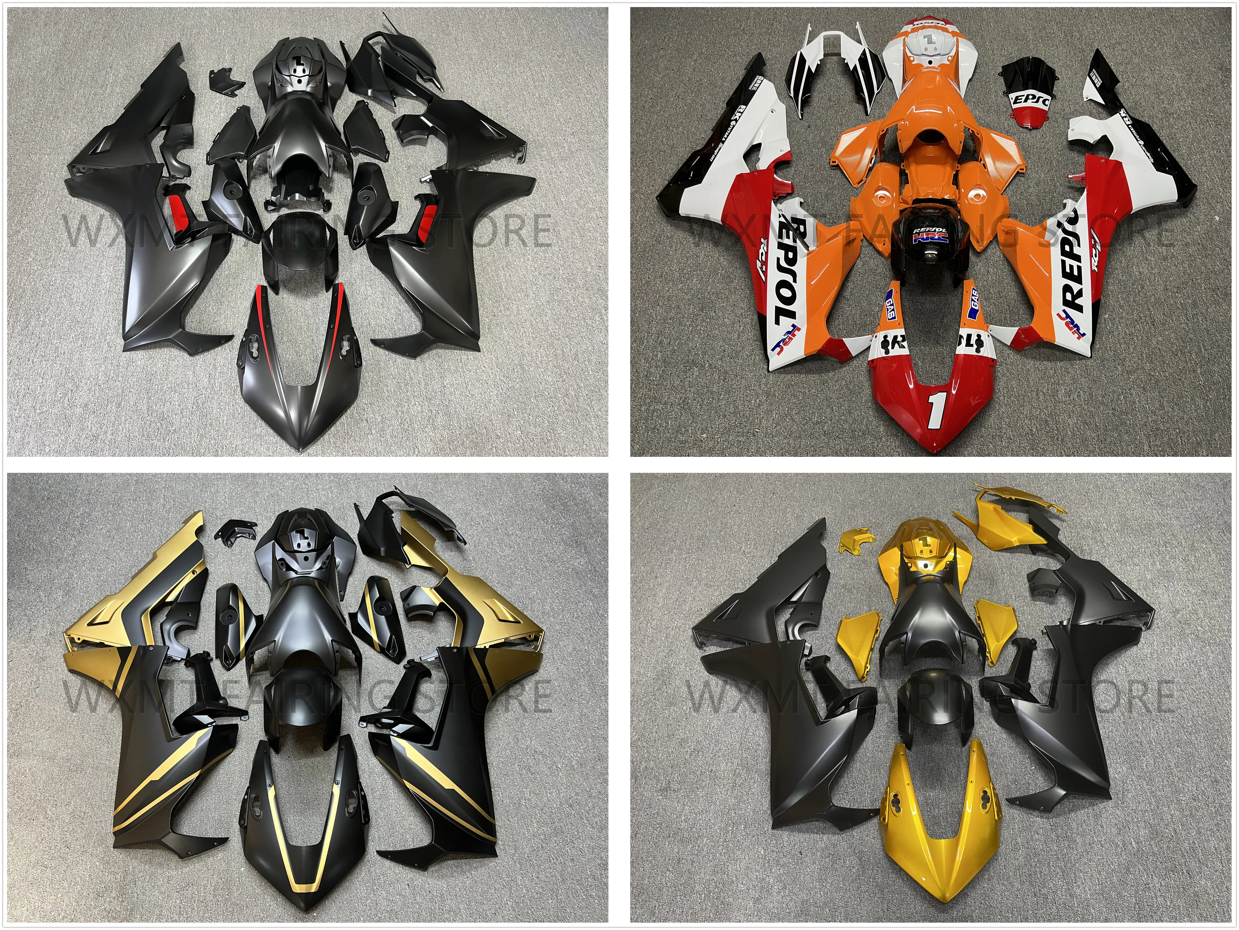 NEW ABS Motorcycle Whole Fairings kit fit for CBR1000RR CBR1000 CBR 1000RR 2017 2018 2019 2020 2021 bodywork full Fairing kits