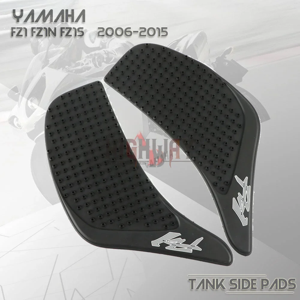 Motorcycle Tank Pad Protector Side Sticker Decal Gas Knee Grip Tank Traction Pad For YAMAHA FZ1 FZ1N FZ1S 2006-2015