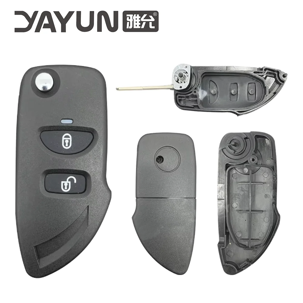 

YAYUN AKHYF252 Модифицированный складной корпус ключа с 2 кнопками (HYN10) для Hyundai