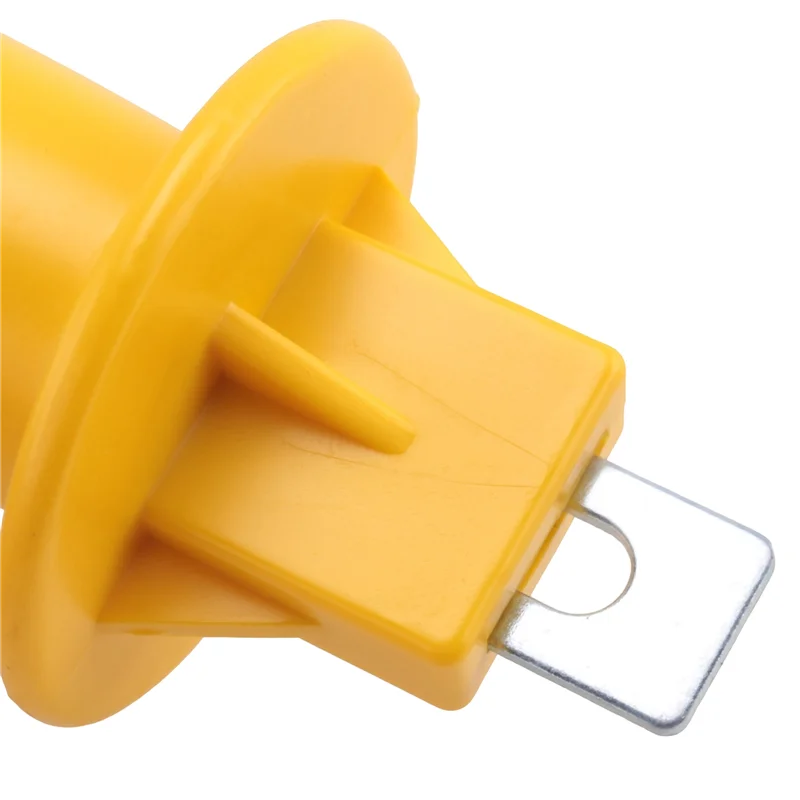 

AIAI 8-Pack Electric Fence Rubber Gate, Electric Fence Spring Handle, Insulated Plastic Handle, Yellow Rubber Gate Handle Fence