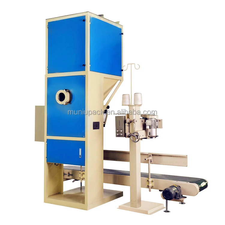 魚飼料・穀物包装用、5kg～50kg計量・充填・袋詰め機（耐久性のある金属・プラスチック/紙製パウチ包装対応）