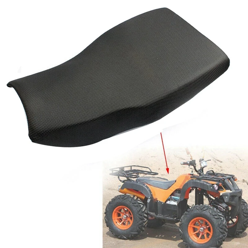 2X Motorcycle ATV Seat Cushion Sponge Cushion For Quad Off Road Bike 110-125Cc