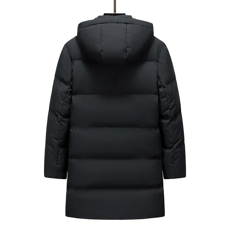 Winter Men Thick Casual Windproof Long Jackets Parkas Coat Men Detachable Hat Outwear Parka Male Parka Windbreaker Plus Size 8XL