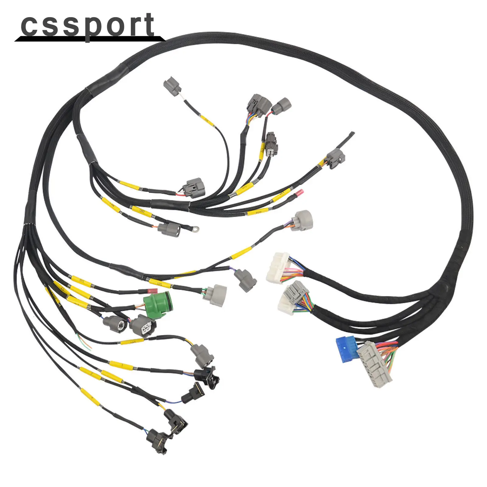 

Заправленный жгут проводов двигателя OBD1 Budget серии D&B для Civic Integra B16 B18 D16 92-95