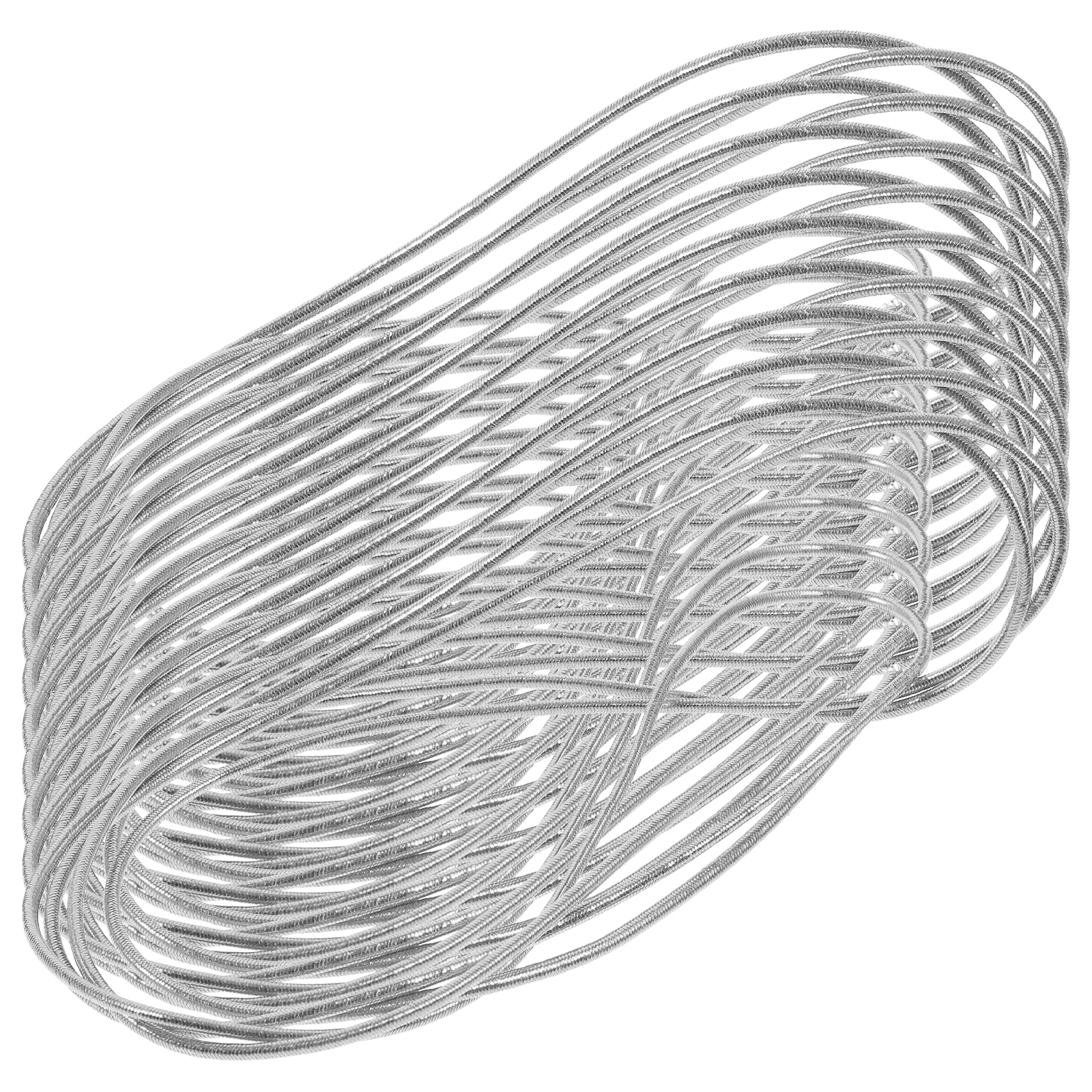 Elastic Rope 1mm Silver Gold Beading Thread DIY Craft Lanyard String Gift Packaging H made Wrapping Supplies Portable Elastic