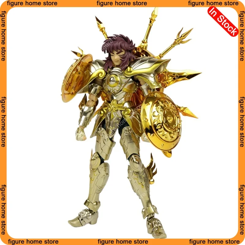 En Stock CS Saint Seiya Myth Cloth EX Libra Dohko Soul of Gold Alloy Saint Cloth Figura de Acción con Articulaciones Móviles