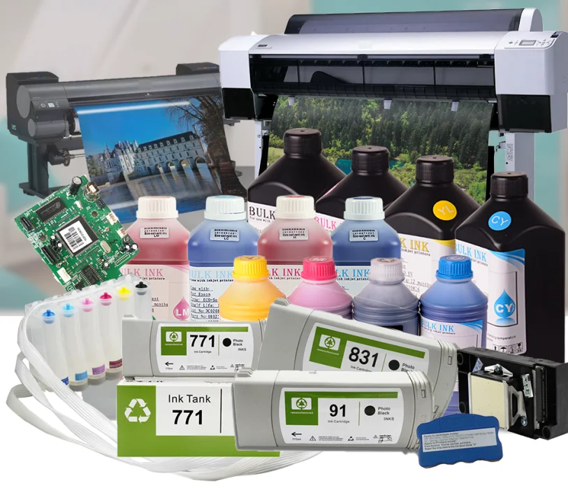 Decodificatore chip supercolor per scheda decodificatore stampante HP Designjet Z6100 Z6100ps