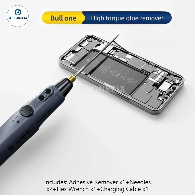

MECHANIC High Torque Powerful Glue Remover with 1200mah Built in Battery for Screen Frame Adhesive OCA Remove Cleaning Repair