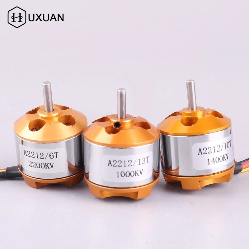 1 مجموعة 1000KV 1400KV 2200KV A2212 فرش السيارات لطائرة RC متعددة المروحيات فرش Outrunner المحرك #5