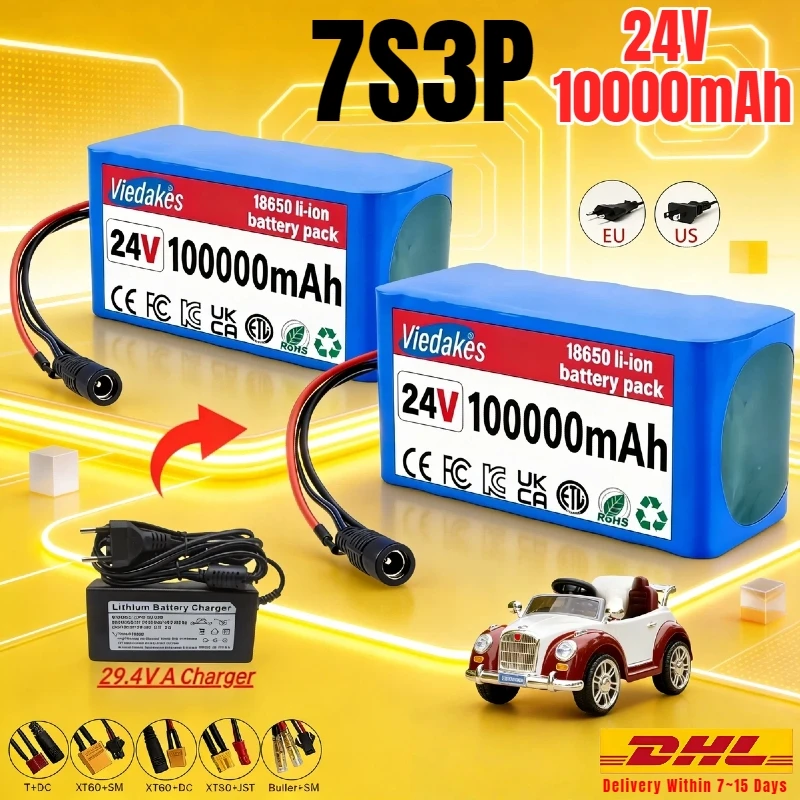 24V 7S3P 21700 Li-I…