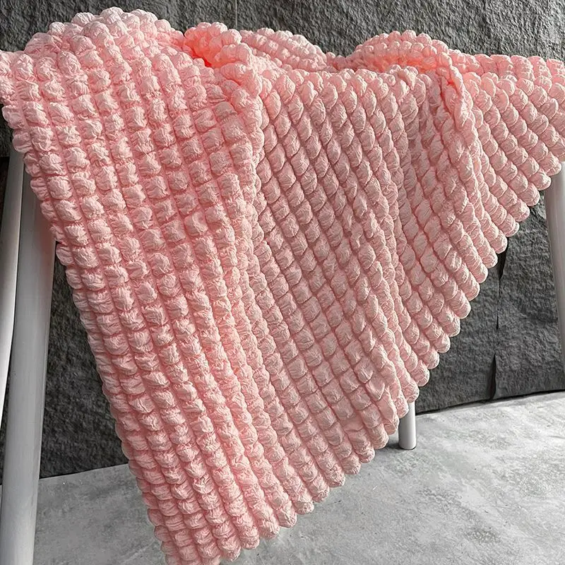 نسيج فقاعي منقوش ثلاثي الأبعاد، مرن وصديق للبشرة، قبعة راقية، فستان، بنطلون، قماش مصمم الملابس #2