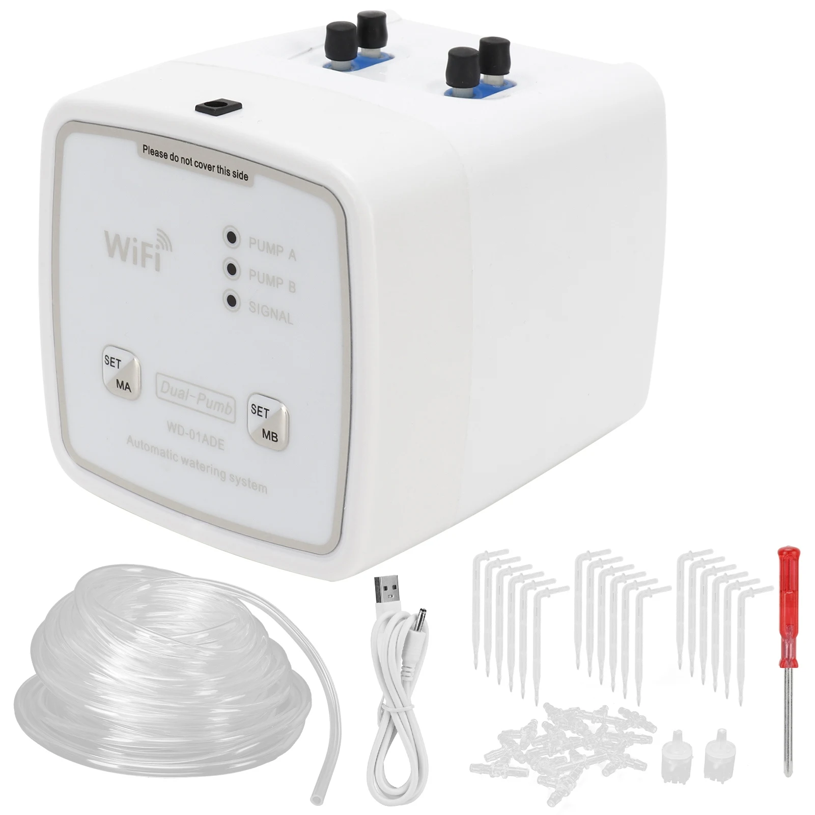 Kit Irigasi Tetes dengan Timer Taman Cerdas WIFI Berkualitas Tinggi, Mudah Digunakan, dan Sistem Penyiraman Baru yang Tahan Lama