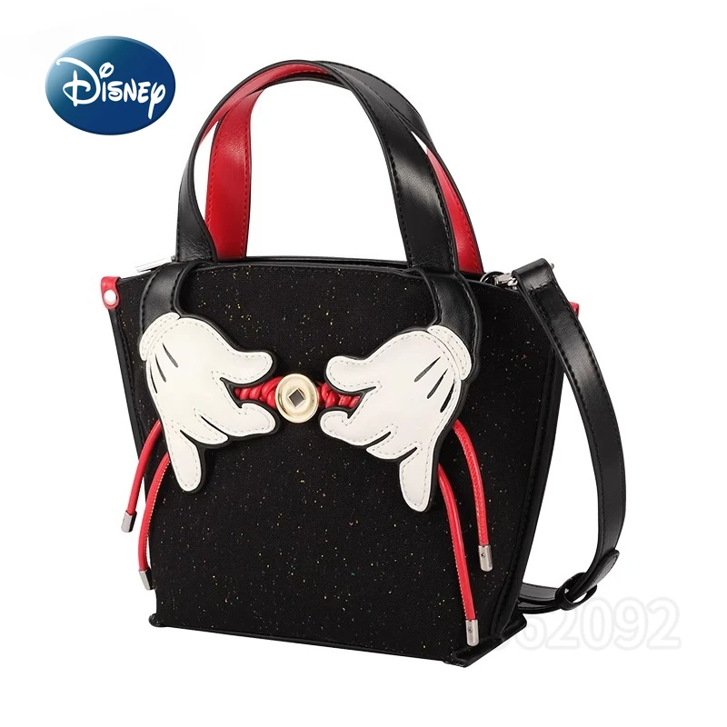 Disney Mickey New Women's Handbag Luxury Brand Original Women's Shoulder Messenger Bag High Quality Fashion Women's Bag