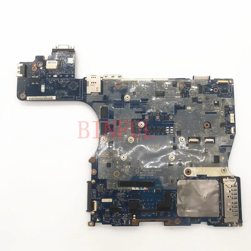 Mainboard CN-0NCPCN 0NCPCN NCPCN For DELL Latitude E6510 laptop Motherboard LA-5573P QM57 CPU DDR3 100% Full Tested Working Well