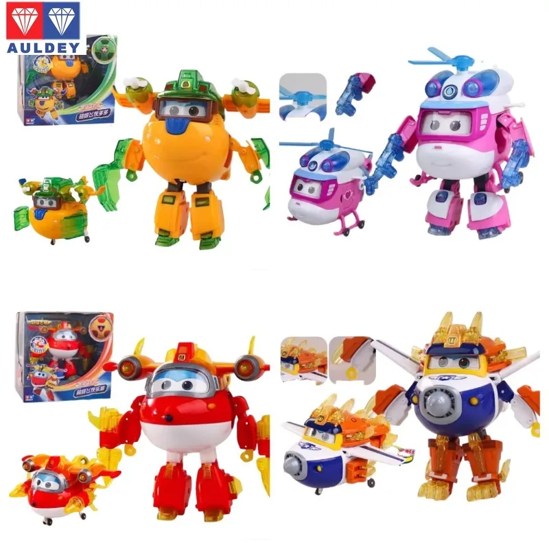 

In Stock AULDEY‌ Original Super Wing Guardian Sound and Light Deformation Machine Can Do A Phone Model Collection Holiday Gift