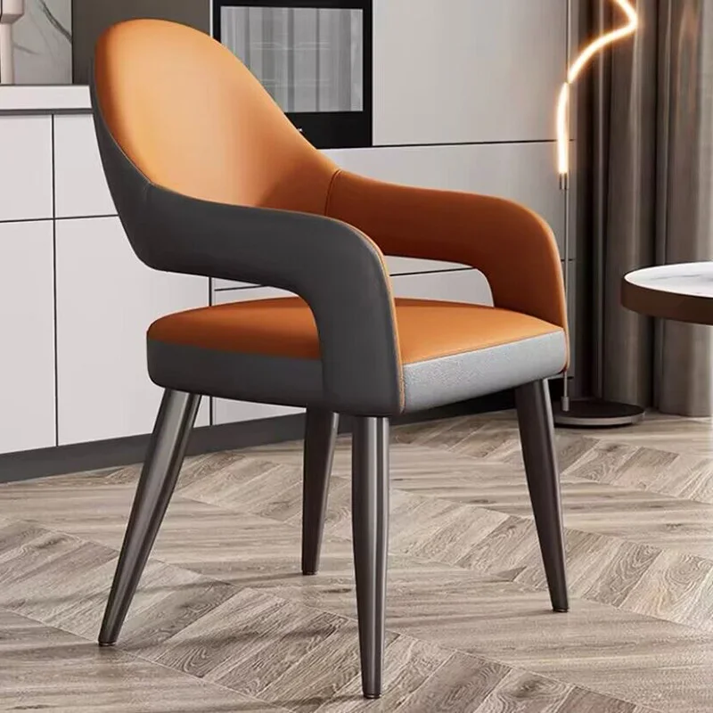 Accent Designer Dining Chairs Kitchen Salon Office Minimalist Gaming Chair Vanity Nordic Muebles De Cocina Home Furniture CY50DC