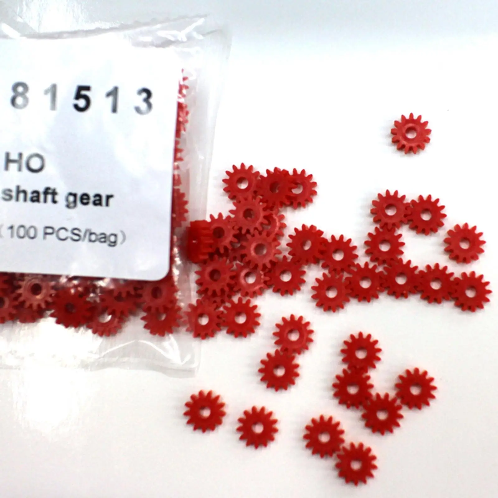 

100 Pieces Train 13T Gears Model Railway Parts Universal Hobby Train Accessory