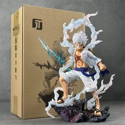 Jt Statue 28cm One Piece Lx Five Levels Nika Luffy Roronoa Zoro Anime-Figur Beweglich PVC Sammlermodell Spielzeug Geschenke – Detail 2