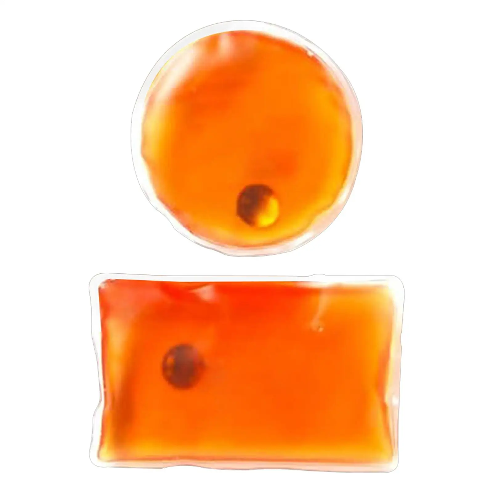 Reusable Winter Round And SquareSnaps Hand Warmers Boil PVC Heating Pack Small Gel Pouch Long-lasting Warmth Heat Warming Tool