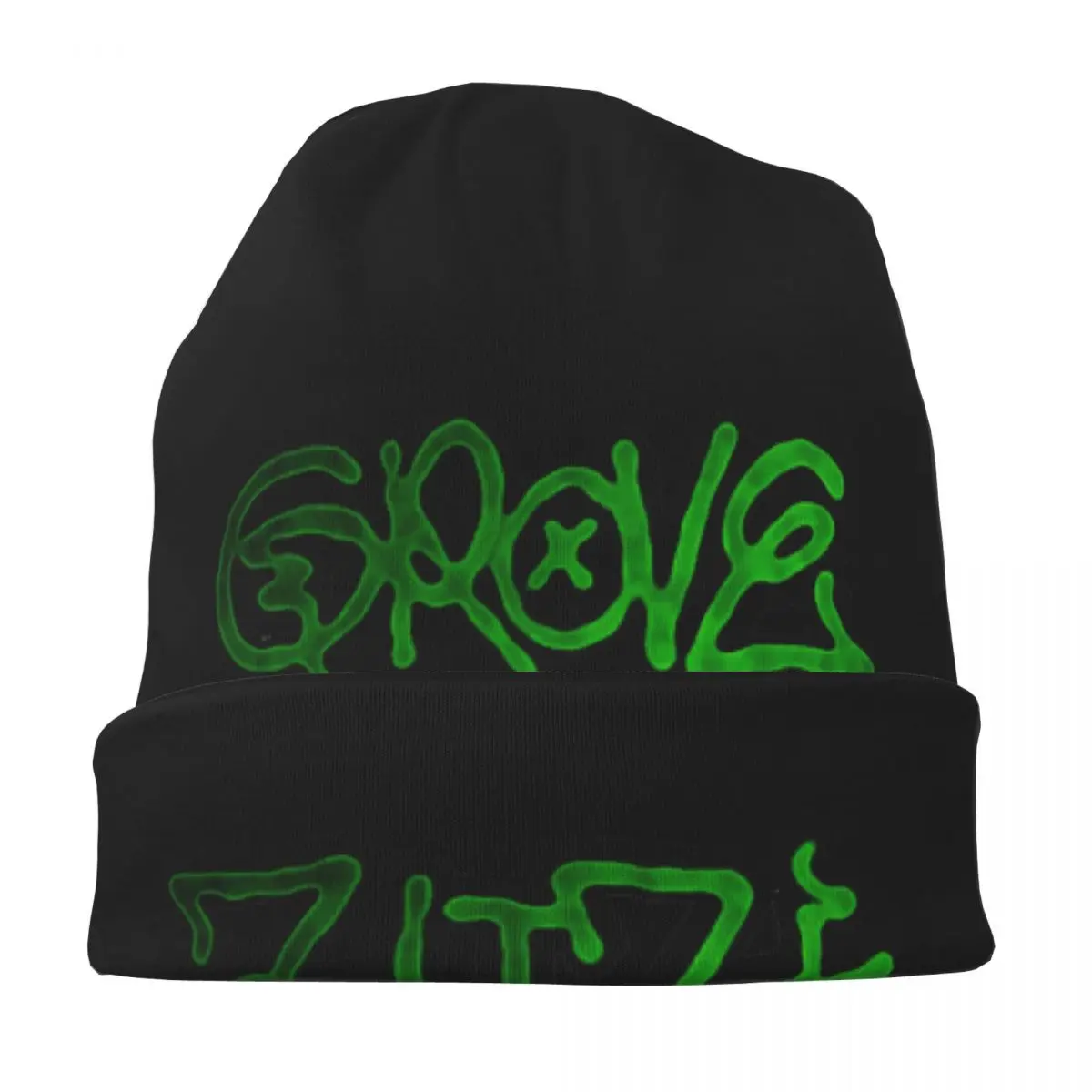 Harajuku Grove 4 Life GTA San Andreas Skullies قبعات حريمي دافئة للخريف والشتاء قبعة خارجية محبوكة قبعات بونيه للرجال والنساء