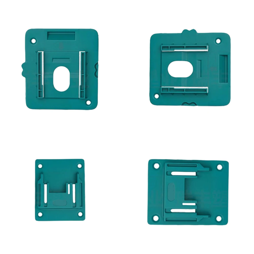 18V Battery And Tool Holder Mount Set With Screws, Compatible With BL1815 BL1860, Wall Or Bench Install