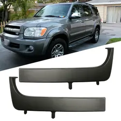SET FOR 05-07 TOYOTA SEQUOIA FRONT BUMPER FACE BAR GRILLE HEADLIGHT FILLER TRIM