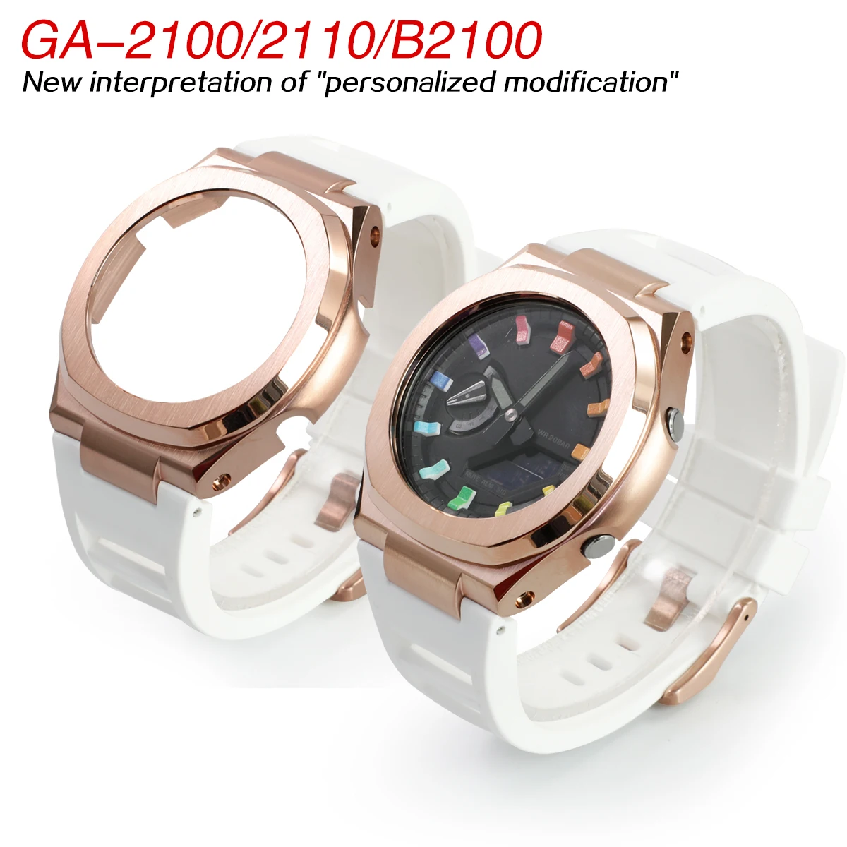 nautils-style-ga2100-mod-kit-stainless-steel-watch-case-rubber-strap-compatible-with-ga-2110-ga-b2100-watch-part-replacement