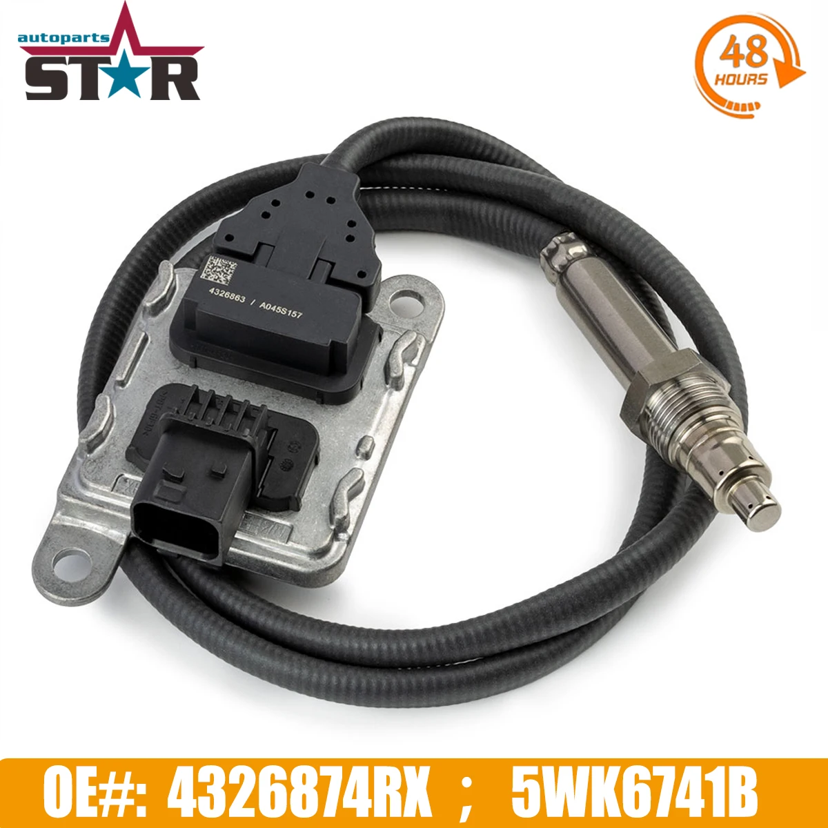 Nitrogen Oxygen NOx Sensor 4326874RX 5WK6741B For Cummins 15.0L 11.0L For Western Star For Volvo For Peterbilt For Internationa