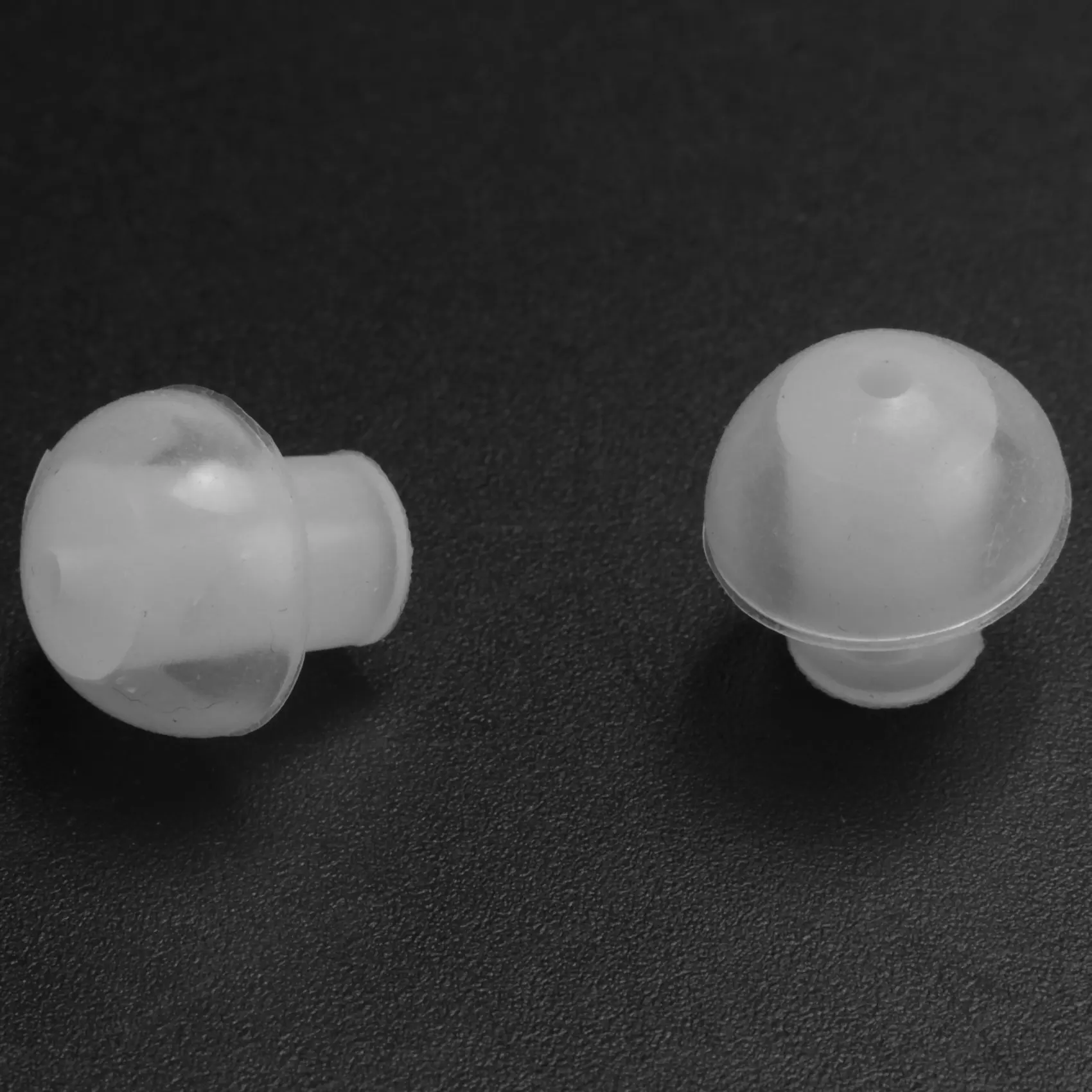 3.5mm Police Listen Only Acoustic Tube Earpiece with One Pair Medium Earmolds for Speaker Mics