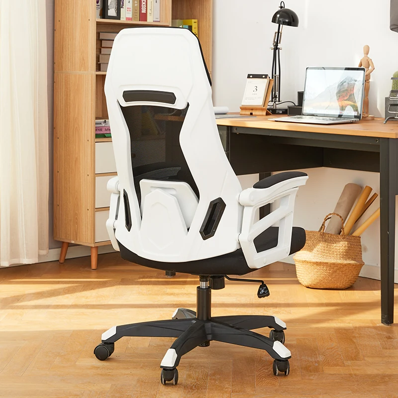 

White Bedroom Office Chair Armchair Living Room Swivel Design Mobile Designer Chair Computer Cadeira Gamer Luxury Furniture