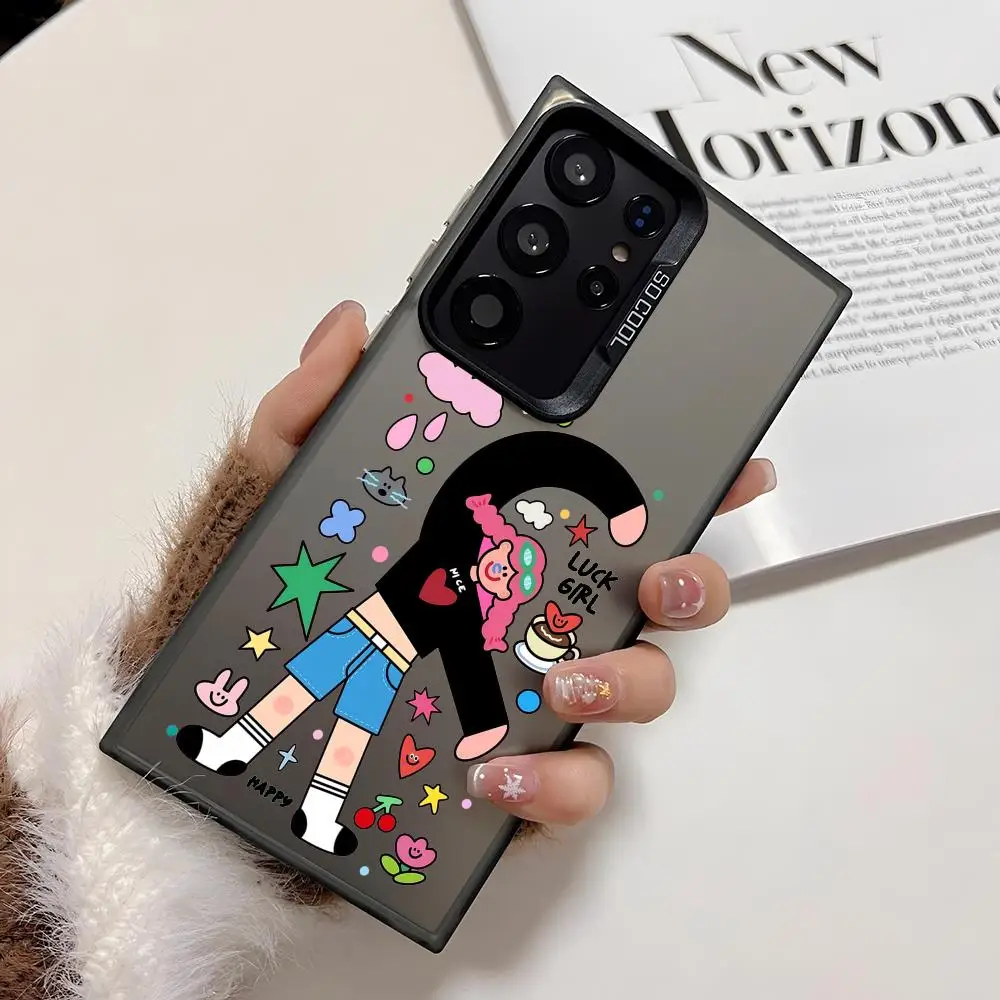 Funny Cartoon Girl And Boy Pho - Phone Cases For Boys のレビューと価格