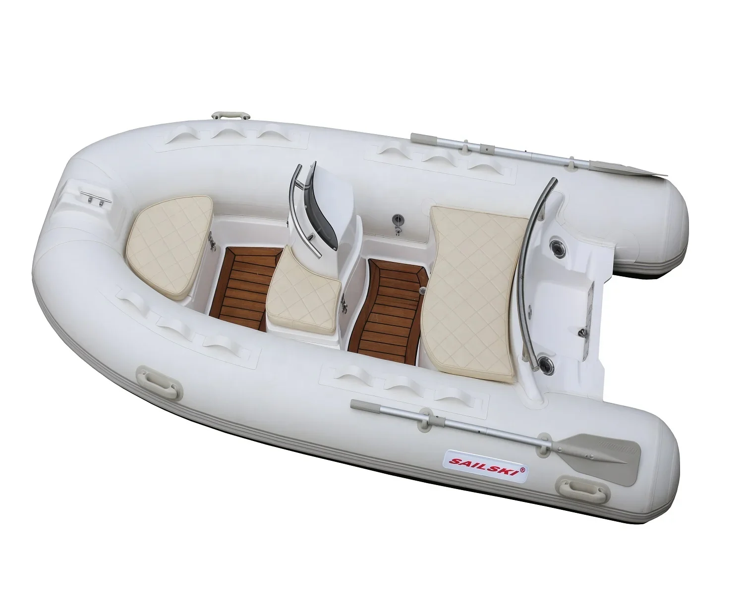 SAILSKI Small Rigid Inflatable Boat 330 With SAIL 4 Stroke 20hp Outboards