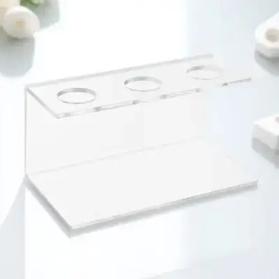 Suporte Transparente para Cone de Sorvete em Acrílico, Expositor de Sobremesas para Festas, Suporte Estável e Transparente para Alimentos