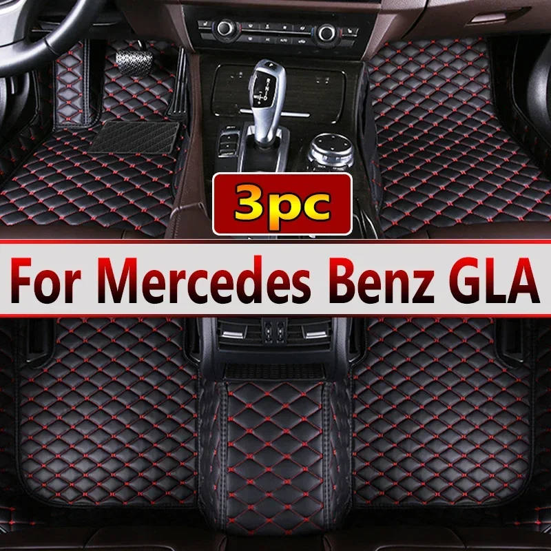 Auto podlaha rohože pro mercedes benz GLA 2019 2018 2017 2016 2015 2014 koberce nestandartní auto stylingový vnitřní příslušenství noha vycpávky