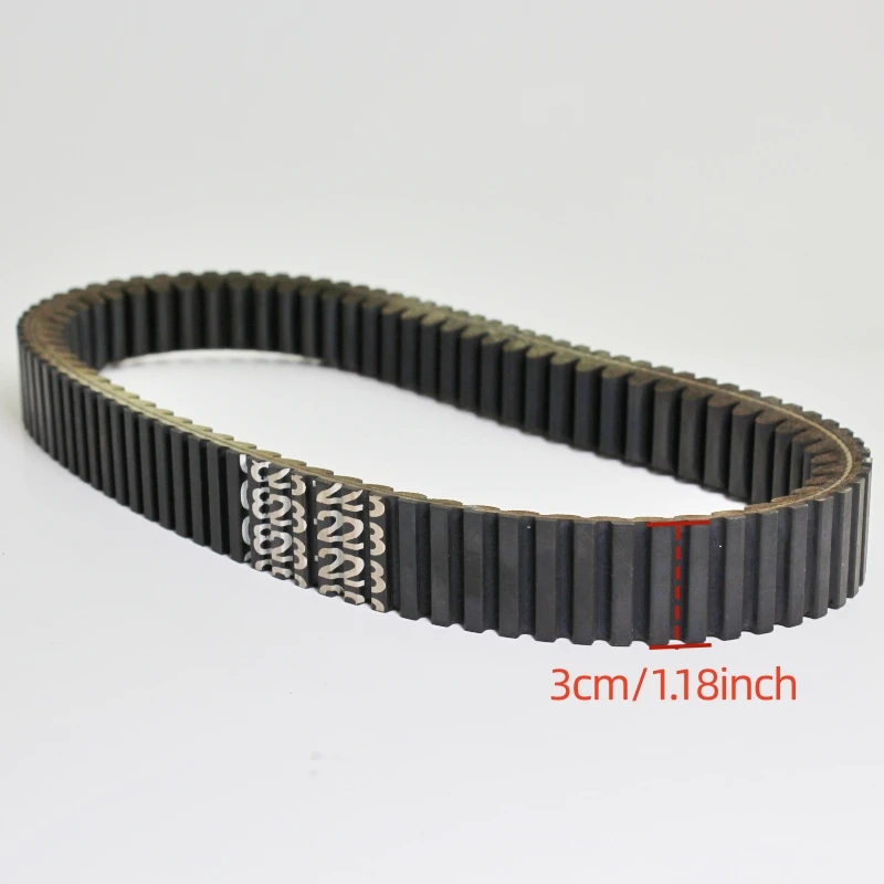 Motorcycle Drive Belt 0823228 Compatible with Arctic Cat 350 366 400 425 450 500 XC450 Alterra 400 HDX 500 XR 500 TRV 500