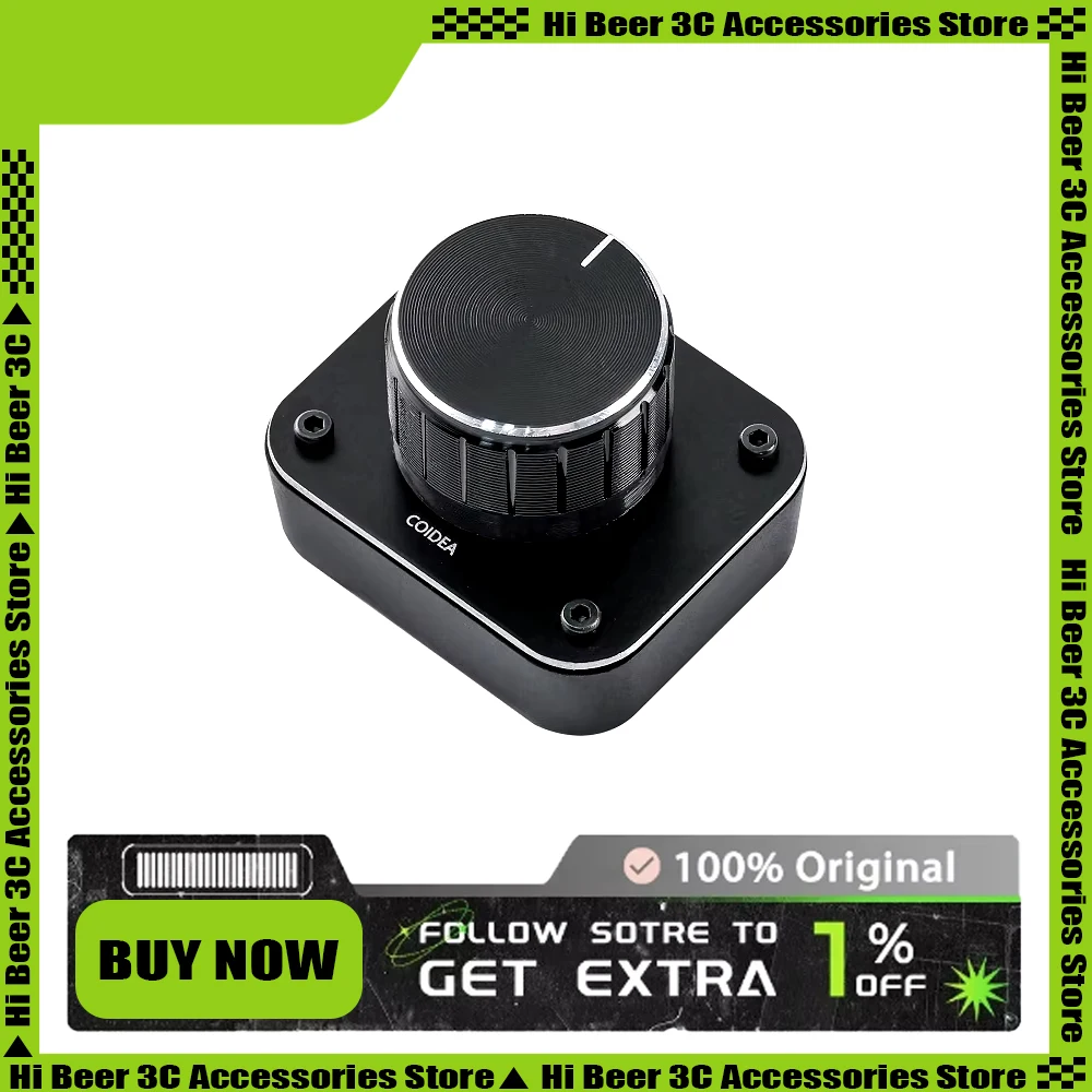 Keysilk Bt 0X1 Volumecontroller Multifunctionele Knop 3 Mode Coidea Wijzerplaat Aangepast Mini Toetsenbord Bedraad 2.4G Bluetooth Kortere Weg