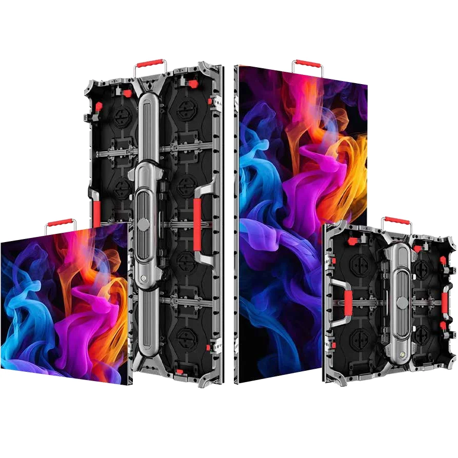 لوحة شاشة عرض LED متنقلة مرنة قابلة للدوران للتفاعلية في الهواء الطلق عالية الجودة مع حل فيديو LED بأسعار معقولة