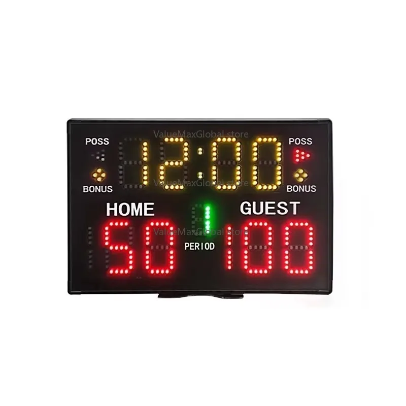 

Electronic Score Board Digital Scoreboard 18650 Built-in BatteryBasketball Scoreboard Portable Electronic Scoreboard