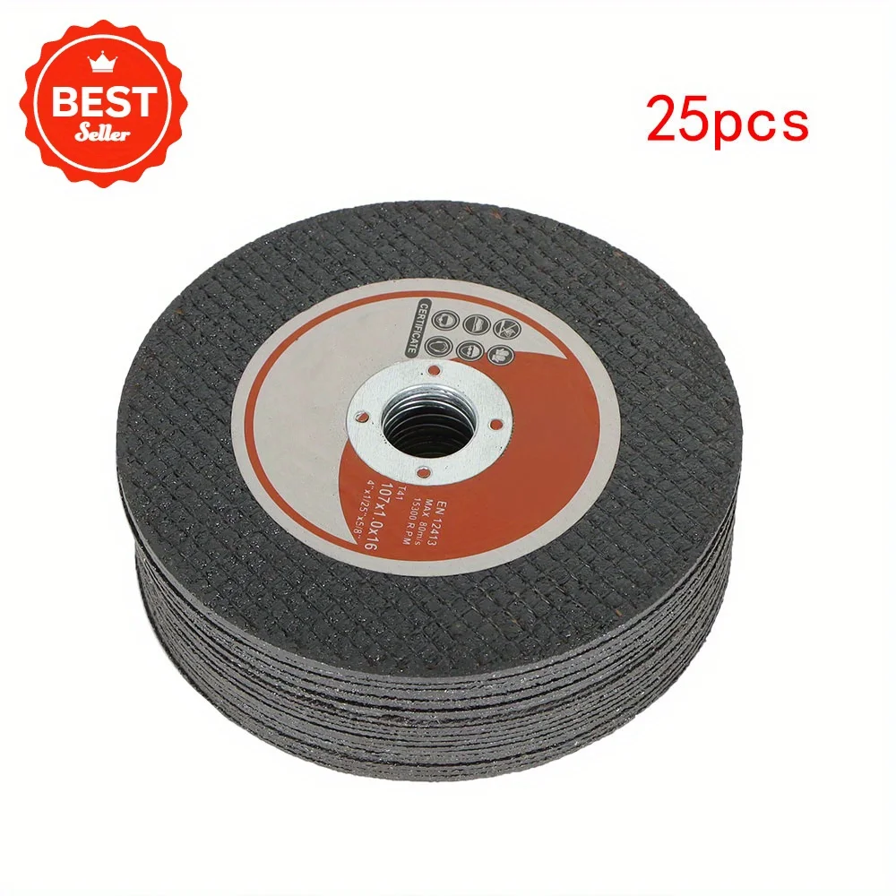 새로운 4"×.040"×5/8" 25개 절단 휠 금속 및 스테인레스 스틸 얇은 절단 디스크