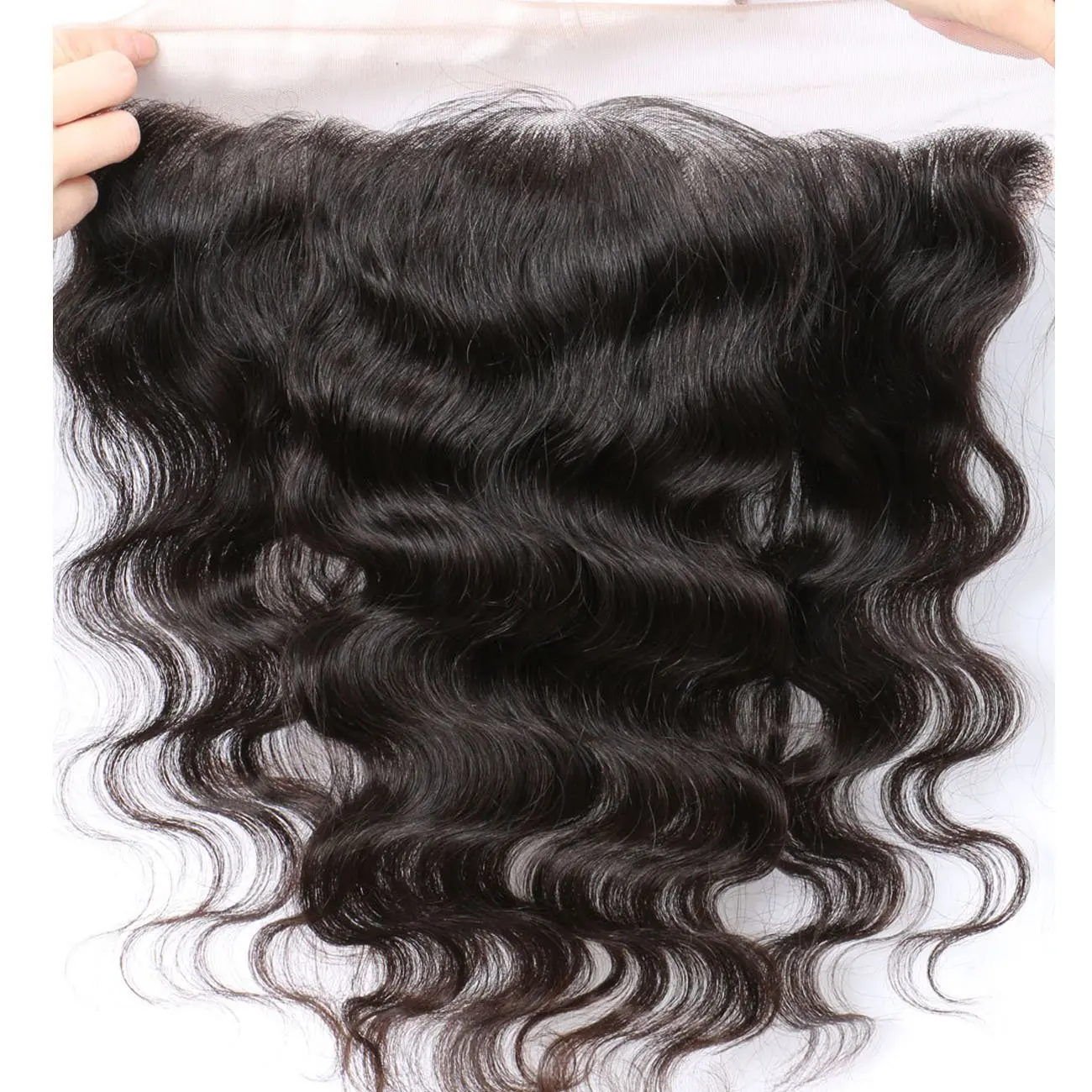 QT 13x4 Ear To Ear HD Lace Frontal Brazilian Body Wave Transparent 4x4 Lace Closure 100% Virgin Human Hair Pre Plucked Hairline