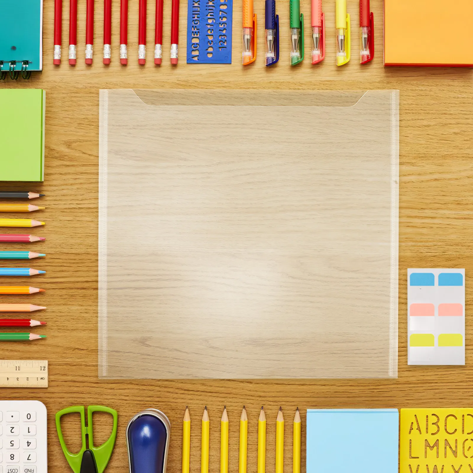 

10 комплектов пластиковых папок-конвертов для классификации документов, 33x32 см, для офиса и школы, держатель для чеков и бумаг