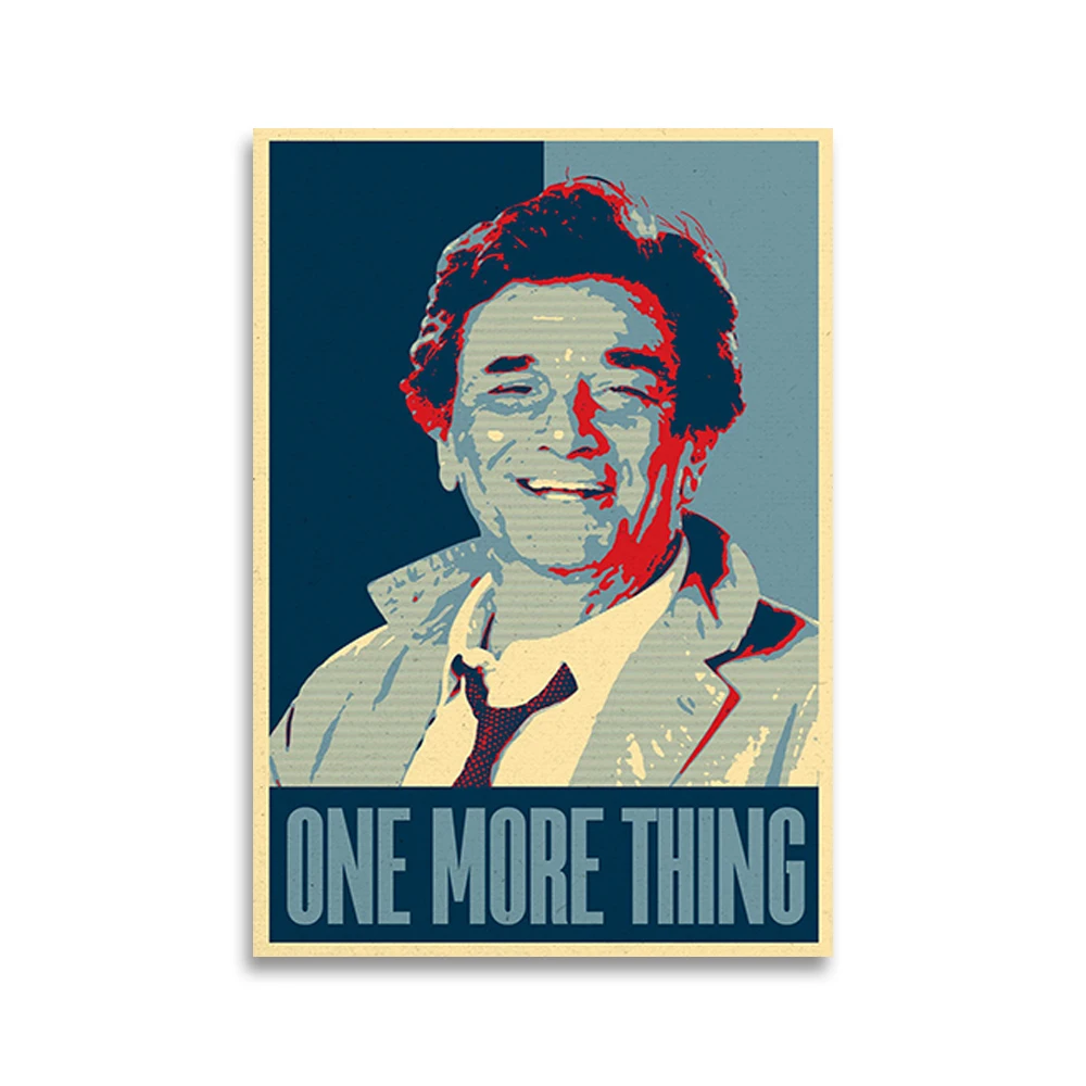 One More Thing - Poster Quote Wall Decor Print Famous People Vintage Influence TV Shows