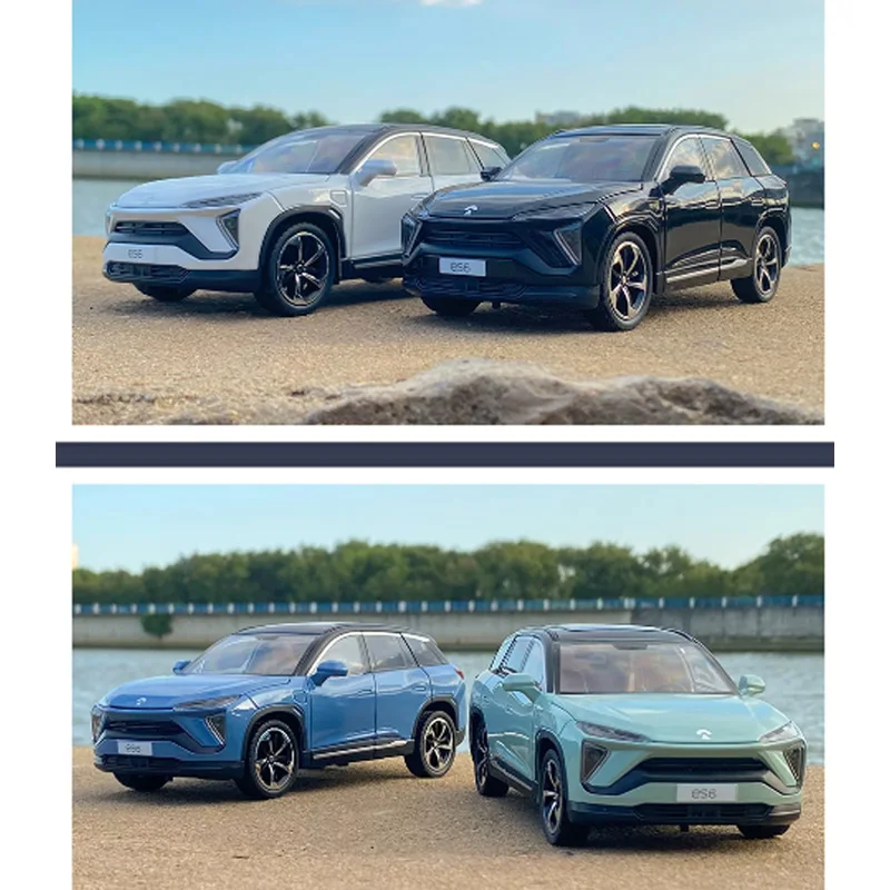 

Diecast 1/24 Scale NIO ES6/Lixiang L9/ One Alloy Simulation Car Model Classics Adult Souvenir Gift Static Display