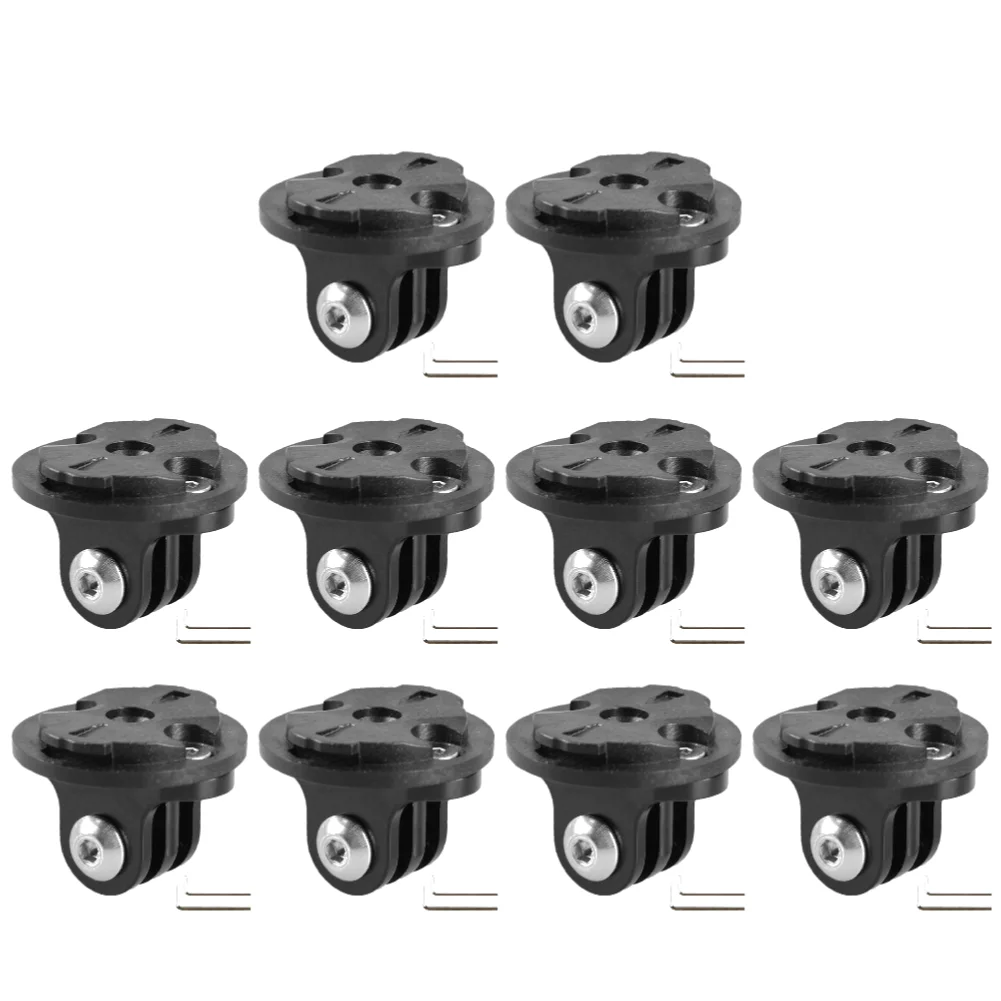 1PC Fahrrad Computer Halterung Fahrrad Kamera Scheinwerfer Halter Adapter für Garmin für Gopro Halterung Adapter Befestigungs Basis Anschluss sitz