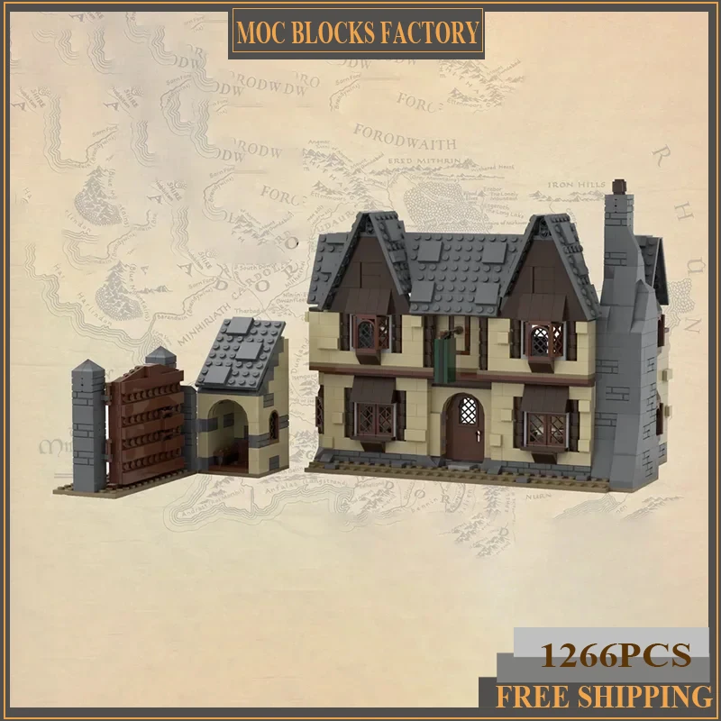 Star Movie Series YcMoc Building Blocks The Medieval Times House Model Technology Bricks DIY Castle Street View Toy For Children