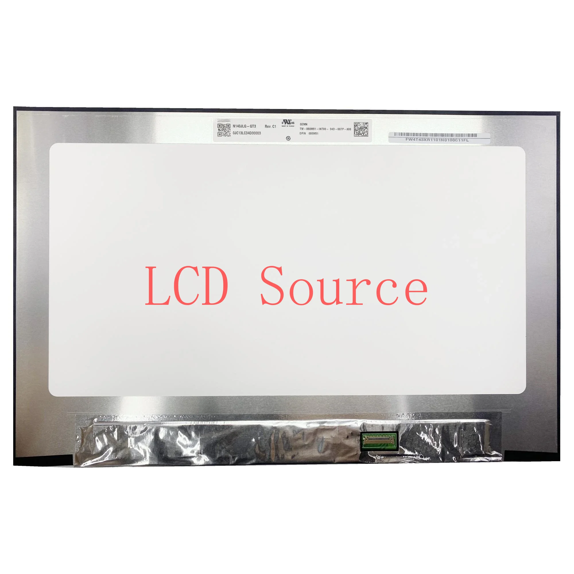 شاشة كمبيوتر محمول LCD ، من من من ، من (RGB)× ، 30 دبابيس