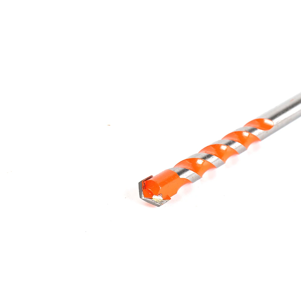 Pratiche punte da trapano Costruzione Foro di vetro Marmo Multifunzionale antiscivolo Manico con gambo triangolare Slot di tipo U